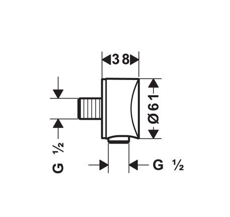 Hệ thống sen âm tường Raindance Select S 589.52.635